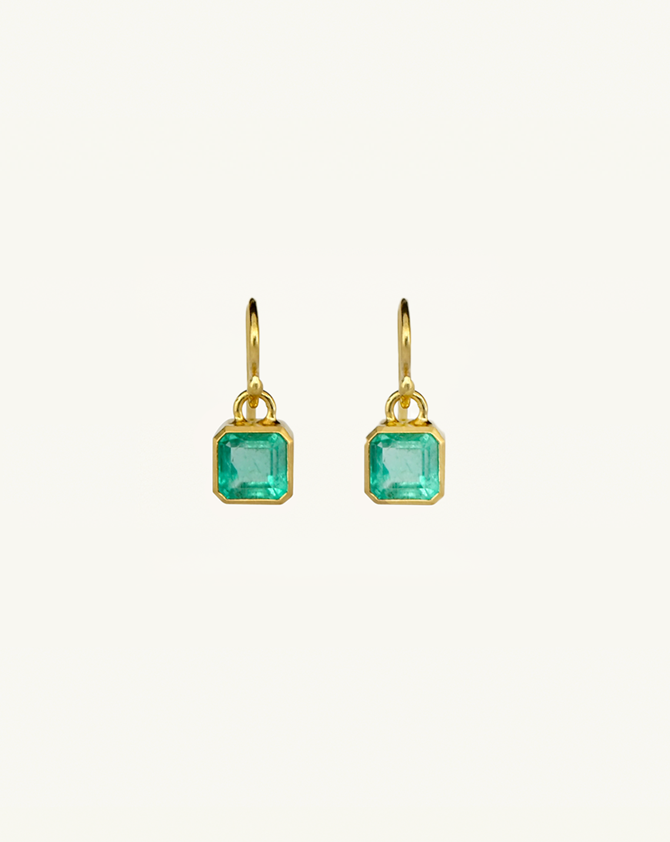 Gemstone Drop Earrings
