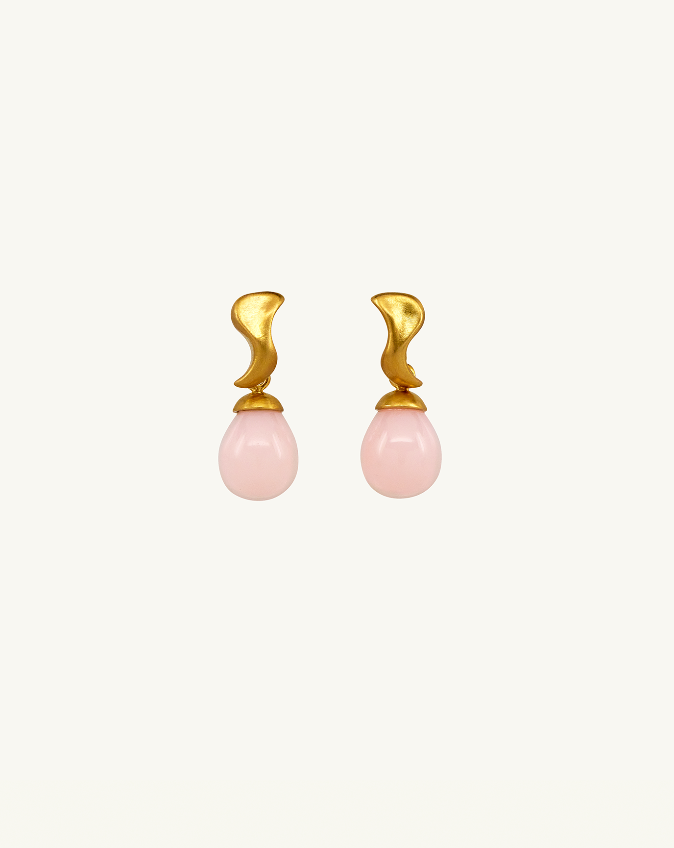 Cut out image of i seira gold and gemstone earrings