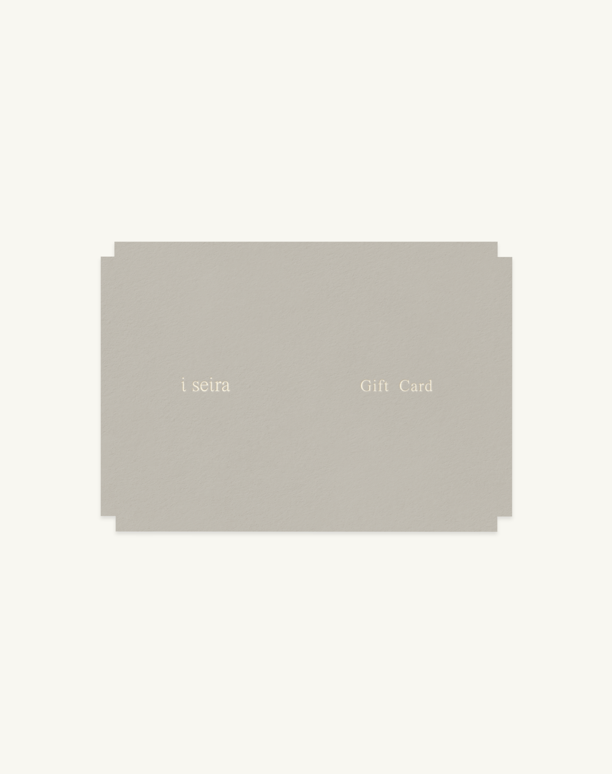 Gift card
