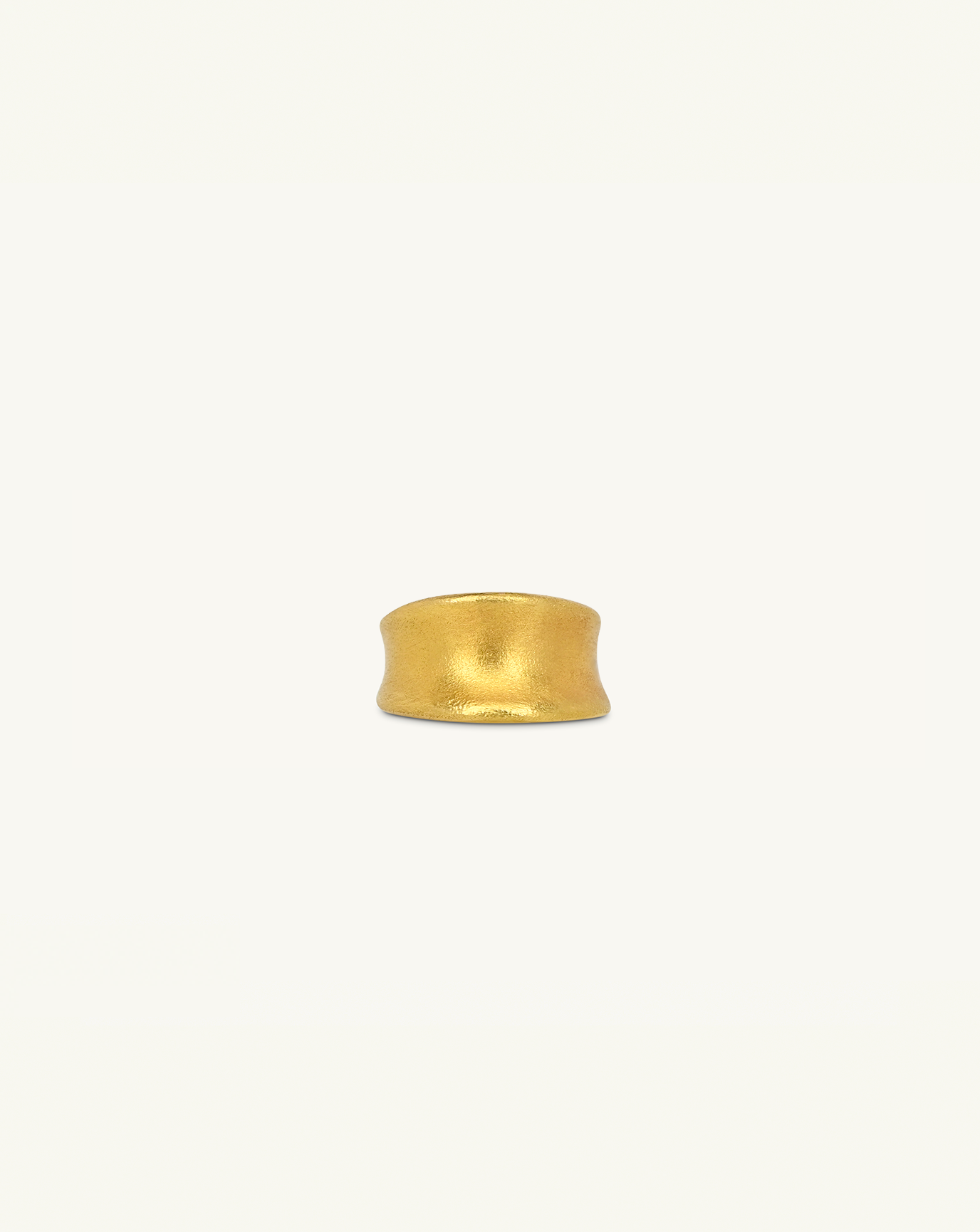 Concave Band Ring