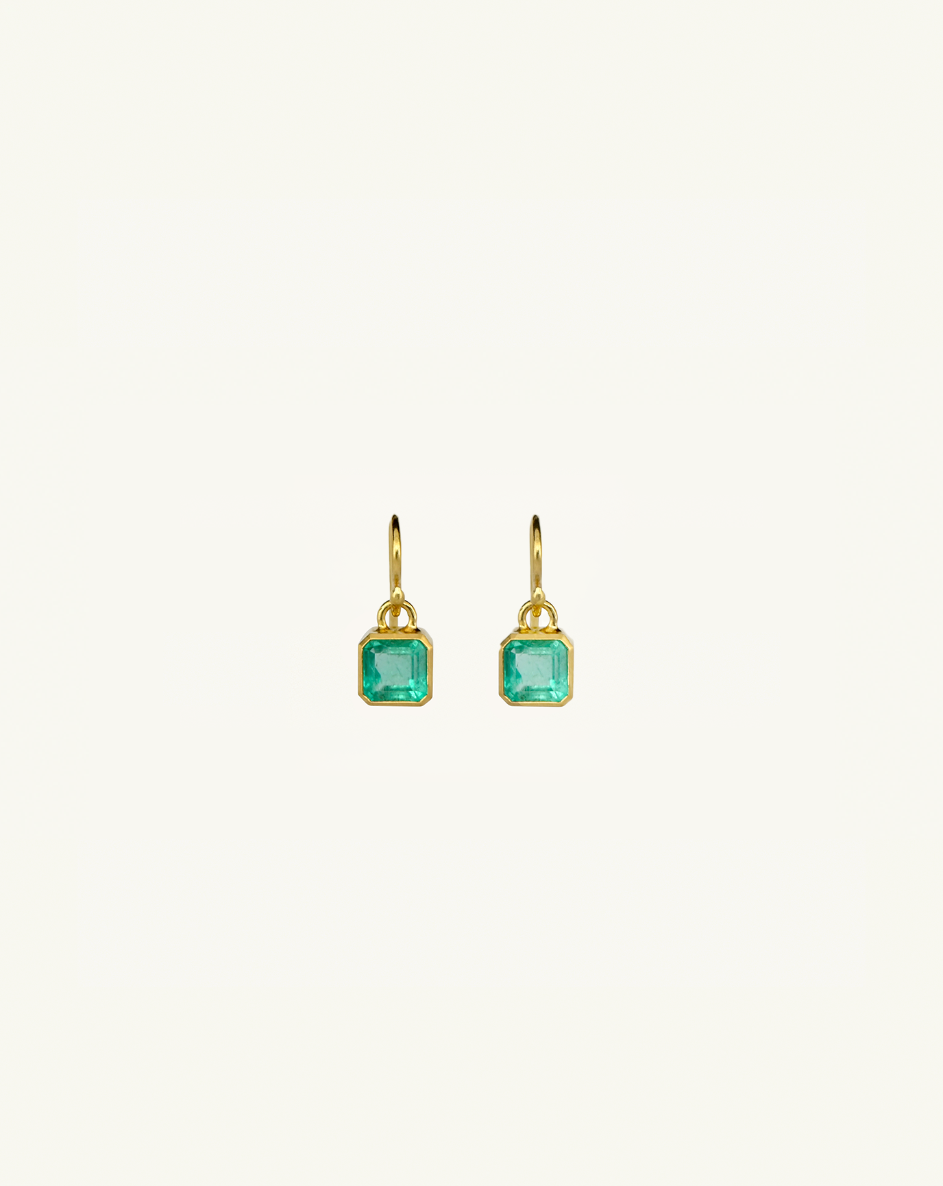 Gemstone Drop Earrings