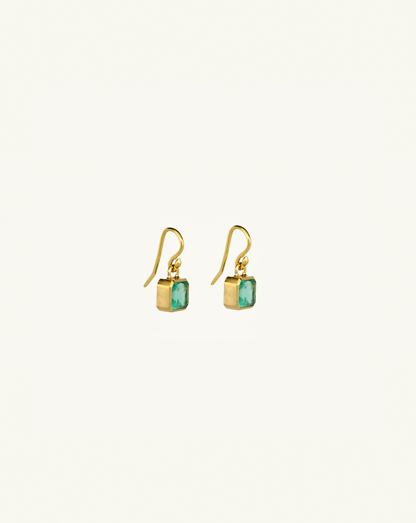 Gemstone Drop Earrings