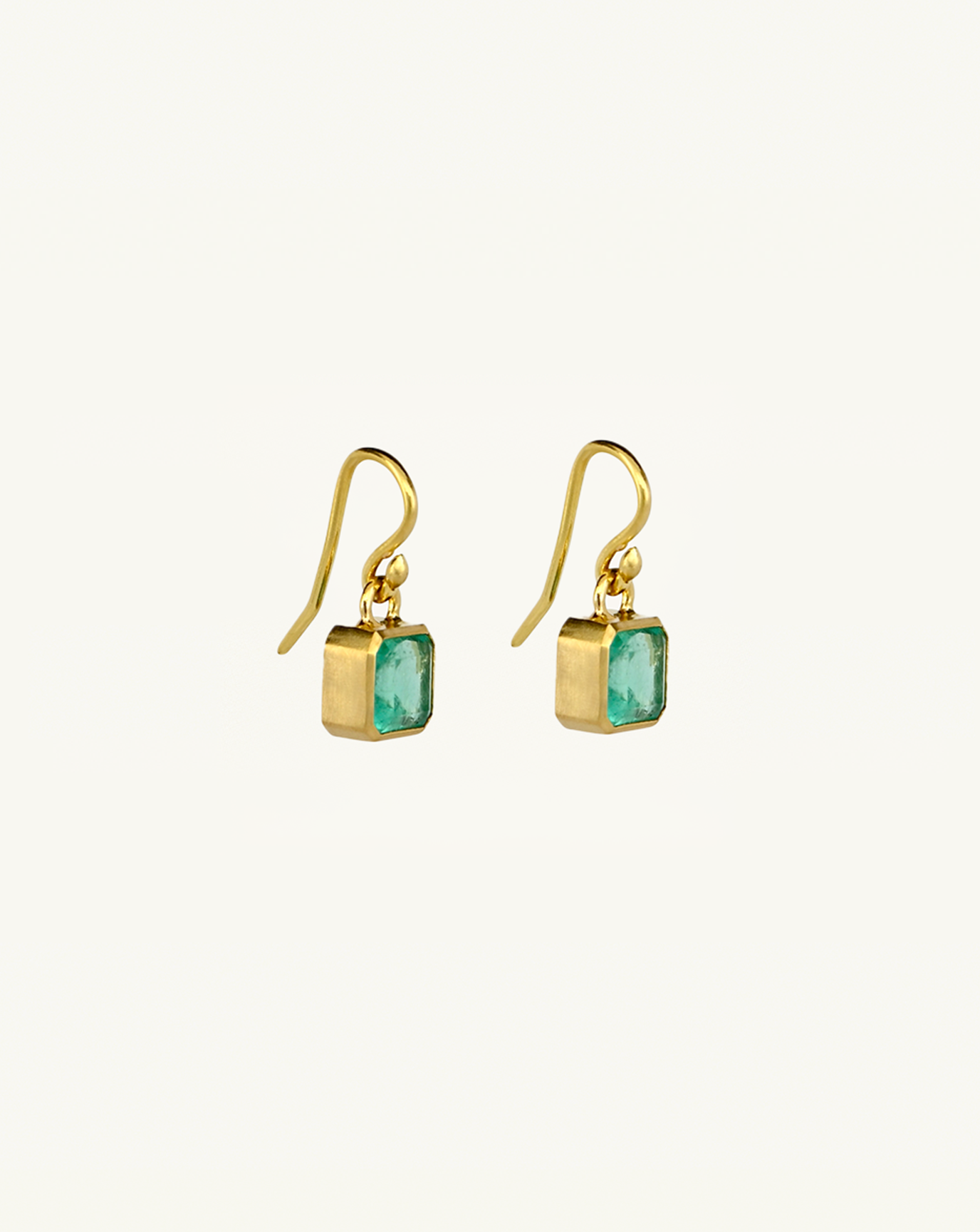Gemstone Drop Earrings