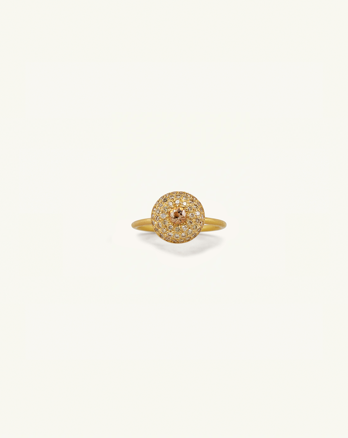 Pod Ring with Pavé