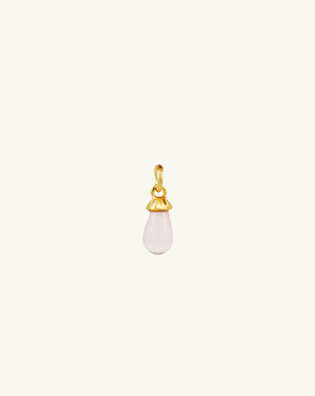 Sculptural Gemstone Drop