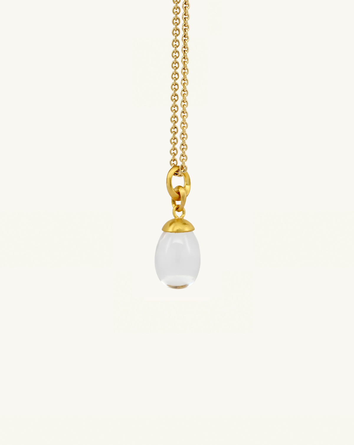 Sculptural Gemstone Drop