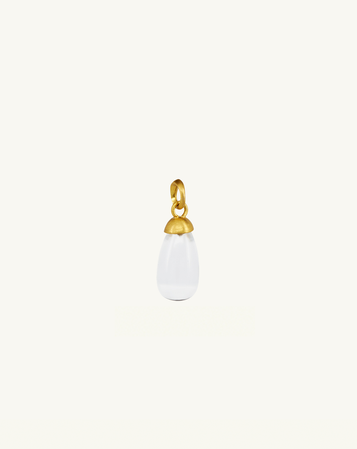 Sculptural Gemstone Drop