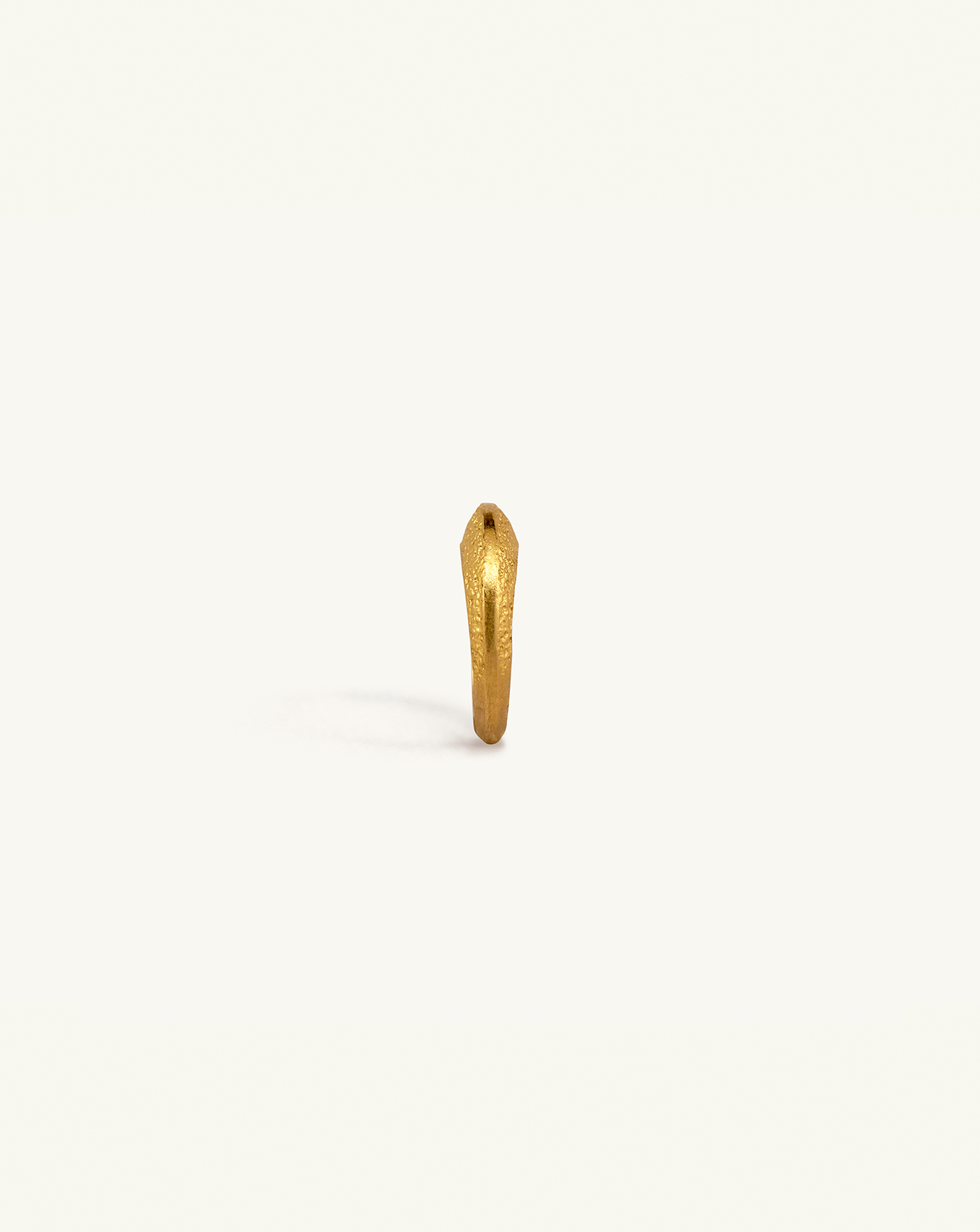 Product image of the gold sculptural ring